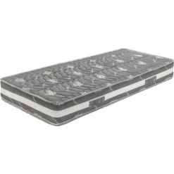 Remise 🎉 NUITSDOR Matelas Orthopédique 70x190 X 22 Cm - Ferme - Face Hiver Laine - Ame Poli Lattex Haute Densité - Hypoallergénique ✨