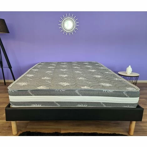 Sortie 😍 PROVENCE LITERIE Matelas Orthopédique 70x190 X 22 Cm - Très Ferme - Face Hiver Laine - Ame Poli Lattex Haute Densité - Hypoallergénique ❤️ – Image 4