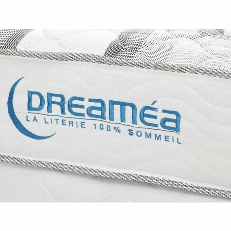 Remise 😉 VENTE-UNIQUE.COM Matelas Ressorts Ensachés ép20cm SONGE De DREAMEA - 90 X 190 Cm 🛒 – Image 5