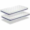 Grosses soldes 👏 DREAMDI LOT X2 Matelas En Mousse Respirante 70X190 HERMES, Epaisseur 11 CM, Dehoussable, Ergonomique Et Adaptable 👏