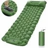 Meilleur prix 🥰 FR-LIFE BR-Vie Matelas Camping Autogonflant, Tapis De Couchage Avec Oreiller Et Pompe à Pied, Matelas Gonflable Ultraléger Portable Pour Camping, Voyage, Randonnée, Vert ⭐