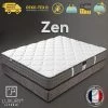 Offres 👏 LUXURY LITERIE Matelas 140x190 Cm, Hauteur 20cm, Mousse à Mémoire De Forme Zen Evolution, Haute Adaptabilité, Indépendance Du Couchage, Ergonomique, Réversible ✨