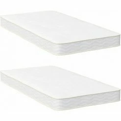Vente flash 😍 Matelas 90x190 - BOLLI Lot 2 Luxe Matelas Mémoire De Forme Pour Adulte Enfant - 7 Zones De Confort Mousse Mémoire Adaptative 💯