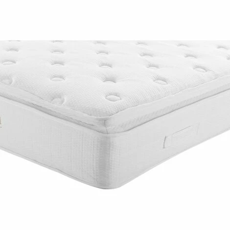 Offres 🔥 VENTE-UNIQUE.COM Matelas Anti-feu Ressorts Ensachés Et Surmatelas Intégré DELICE De DREAMEA HOTEL - 140 X 190 Cm 🥰 – Image 5