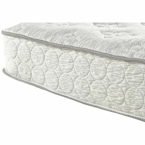 Meilleur prix 😀 VENTE-UNIQUE.COM Ensemble Sommier + Matelas Ressorts Ensachés ép22cm SERENITE De DREAMEA - 140x200 Cm 💯 – Image 5