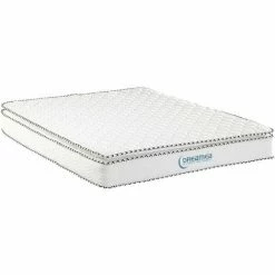 De gros 💯 VENTE-UNIQUE.COM Matelas Ressorts Ensachés Et Surmatelas Intégré ALTIER De DREAMEA - 120 X 190 Cm 🎉