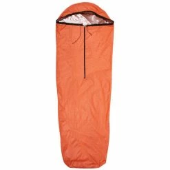Sortie 😀 ASUPERMALL Sac De Couchage D'extérieur, Sac De Couchage D'urgence Portable, Sac De Couchage En Nylon Léger, Adapté Au Camping, Aux Voyages, à La Randonnée, Orange ✨