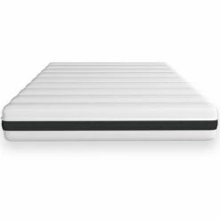 Meilleure affaire 🎁 HBEDDING Matelas Ressorts Ensachés 140x190 Hygiospring - Mousse HR - Blanc 🛒