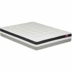 Acheter 🎉 VENTE-UNIQUE.COM Matelas à Ressorts Ensachés 5 Zones Et Mémoire De Forme ép.28cm - 160 X 200 Cm - LOUBIO De DREAMEA 🔔