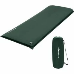 Budget 👍 COSTWAY Matelas De Camping En Mousse Autogonflant/Tapis De Camping Avec Sac De Transport Et Valve Intégrée, 190 X 72 X 8 CM, Vert 🤩