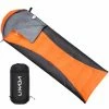 Acheter ✔️ Lixada Sac De Couchage Pour Adultes Garçons Et Filles 4 Saisons Camping Chaud Sac De Couchage Imperméable Avec Sac De Rangement Pour Toutes Saisons Camping Randonnée Voyage Aventure En Plein Air,Orange & Gris,1100g 🔥