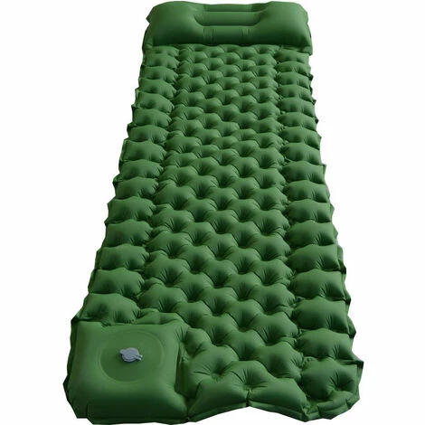 Top 10 🤩 BF Matelas De Couchage De Camping Avec Oreiller, Matelas De Couchage Ultra Léger Avec Pompe, Matelas D'air Extérieur Imperméable Et Durable 🧨 – Image 2