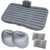 Offres ✔️ Deckon Matelas De Lit De Voiture à Air, Coussin De Matelas à Air, Siège De Voiture Multifonctionnel Avec Pompe à Air Et Oreiller, Grain Droit - Gris (jetée De Stockage) ✨