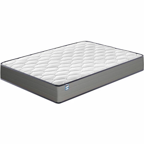 Meilleur prix ❤️ DEWINNER Matelas En Mousse Et Ressorts 140x190 , 20 Cm Épaisseur, Hypoallergénique, Soutien Optimal, Confort (140x190x20cm) - Blanc 👏 – Image 2
