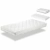 Tout neuf ✔️ DORMALIT Pack Matelas 80X130 CARAMEL LIT ENFANT, Epaisseur 11 CM + 1 Oreiller A Memoire 80x35 + 1 Protege Matelas 80x130 👍