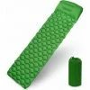 Acheter 🎁 Matelas Camping, Tapis De Couchage Avec Oreiller De Gonflable Matelas Randonnée Pliable Et Imperméable Pour Camping, Voyage, Randonnée 190 * 56 * 6cm (Vert),Tanètue 🎉