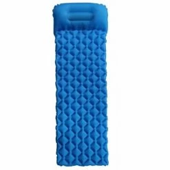 Sortie 🌟 ECHOO Matelas De Camping, Tapis De Couchage Avec Oreiller De Camping Couchage D’air Ultraléger Pour Camping, Voyage, Randonnée（bleu） 🤩